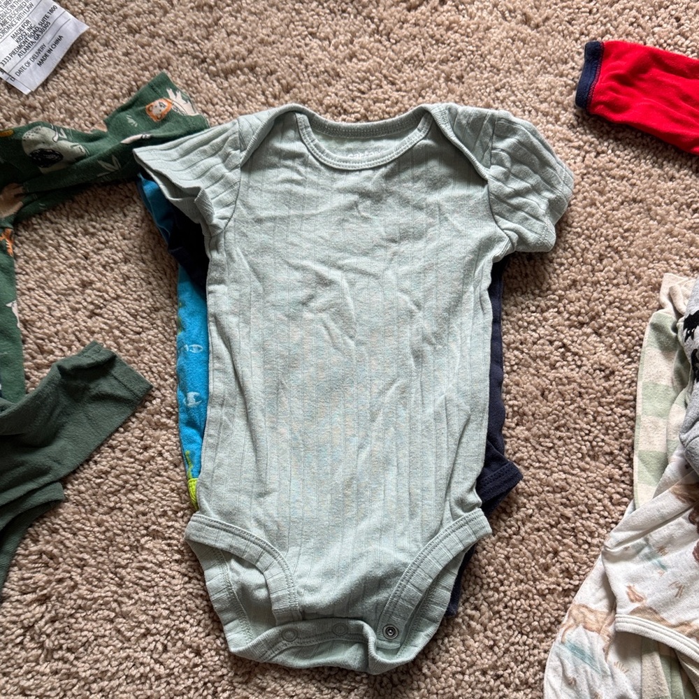 Carter's Light Green Kids Bodysuit